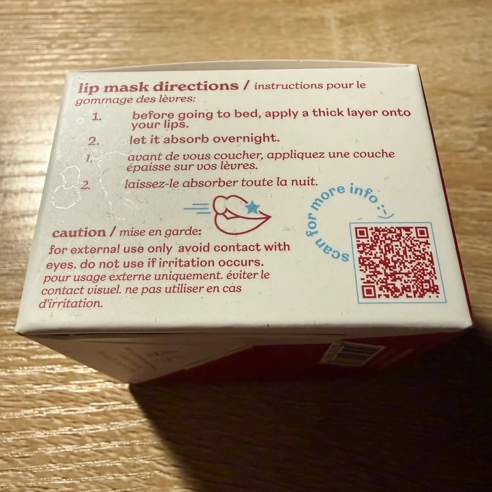 Jubel Naturals Vanilla Cherry Treatment Lip Mask